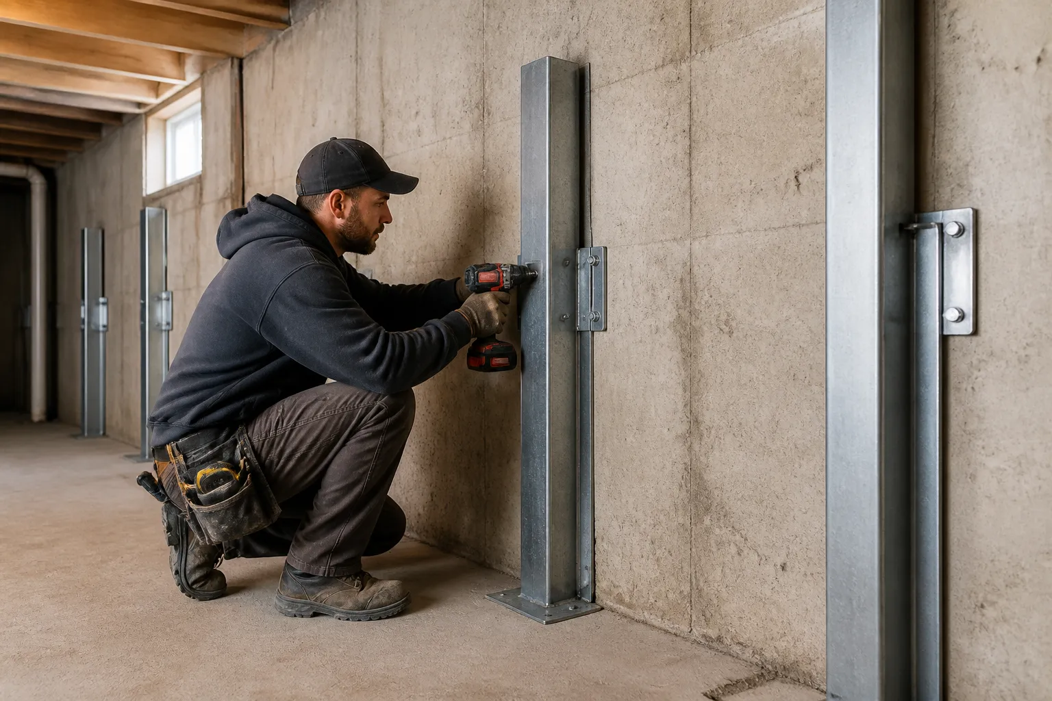 Basement Wall Bracing