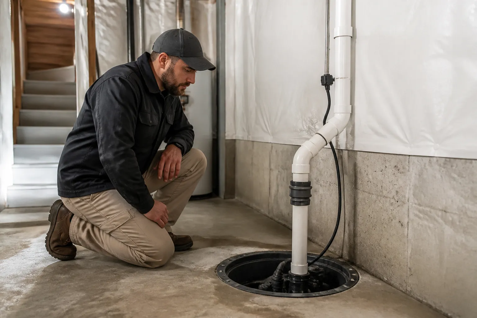 Winnipeg sump pump installation